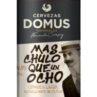 Domus Mas Chulo que un Ocho 4,8% 33cl. - La Domadora y el León
