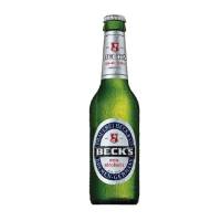 Cerveza sin alcohol BECK'S BLUE botella de 33 centilitros (tercio) - Alcampo