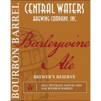 Central Waters Brewing Company 1 Year Aged Brewer’s Reserve Bourbon Barrel Barleywine Central Waters Brewing Company 1 Year Aged Brewer’s Reserve Bourbon Barrel Barleywine