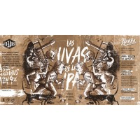 Yakka / Freaks Brewing Las Uvas de la IPA Barrel Aged 