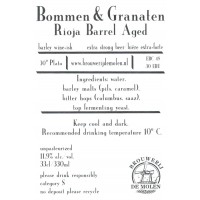 Brouwerij de Molen Bommen & Granaten Rioja Barrel Aged - Bodega La Beata
