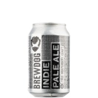 BREWDOG Indie cerveza rubia escocesa variedad Pale Ale botella 33 cl - Supermercado El Corte Inglés