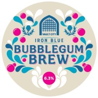 Vault City Brewing Iron Blue Bubblegum Brew 
