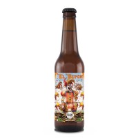 AMAGER + MONTSENY EL BUFÓN (DDH LAGER) 5.8%ABV AMPOLLA 33cl - Gourmetic