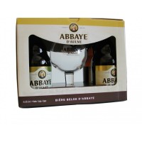 Abbaye d´Aulne  Blonde 33 cl- Estuche regalo con 1 copa - Cervezas Diferentes