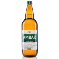 AMBAR Clásica cerveza rubia nacional botella 1 l - Hipercor