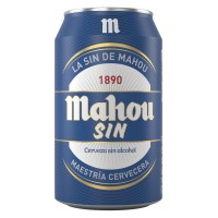 MAHOU SIN LATA 33CL (caja de 24 botes) - El almacén de bebidas