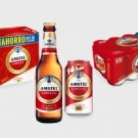 Cerveza AMSTEL 100 % MALTA lata de 50 cl. - Alcampo