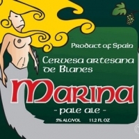Cervesa Marina. Marina Pale Ale  - Solo Artesanas