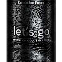 Castelló Beer Factory - Lets Go Imperial Stout 330ml Can 8,5 % ABV - Craft Central