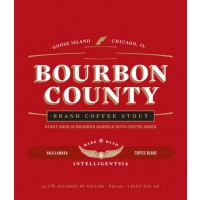 Goose Island Beer Co. Bourbon County Brand Coffee Stout 