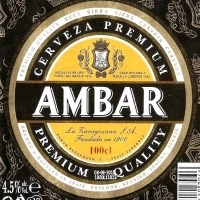 AMBAR Clásica cerveza rubia nacional botella 1 l - Supermercado El Corte Inglés