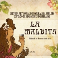 Cerveza La Maldita. La Maldita Originale  - Solo Artesanas