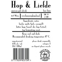 De Molen Hop en Liefde (33cl) - Beer XL