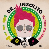 Dr. Insólito IPA con Piña 33cl - Beer Sapiens
