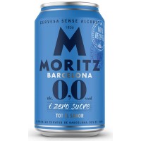 AIGUA DE MORITZ 0,0 cerveza sin alcohol lata 33 cl - Hipercor