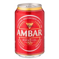 Cerveza Ambar Lager especial pack de 18 latas de 33 cl. - Carrefour España