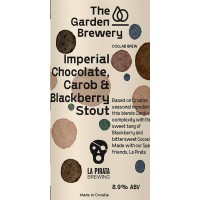 The Garden Brewery / La Pirata Imperial Chocolate, Carob & Blackberry Stout