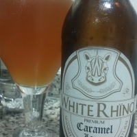 White Rhino Premium Caramel Lager