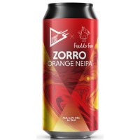 Funky Fluid x Freddo Fox  Zorro Orange NEIPA 50cl Blik - Melgers