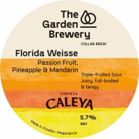 The Garden Brewery Florida Weisse Passion Fruit, Pineapple & Mandarin