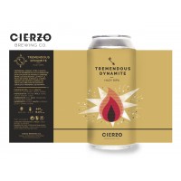Cierzo Brewing TREMENDOUS DYNAMITE 8 ABV can 440 ml - Cerveceo