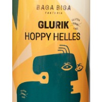 Baga Biga Faktoria Glurik Hoppy Helles lata 33 cl - La Catedral de la Cerveza