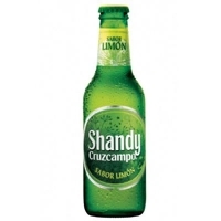 Cervezas con limón sin alcohol SHANDY CRUZCAMPO pack 6 uds de 25 cl. - Alcampo