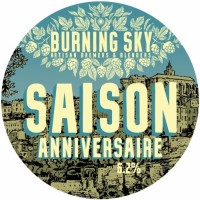 Burning Sky Brewery Saison Anniversaire 