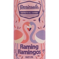 Península Flaming Flamingos 5,2% Lata - La Domadora y el León