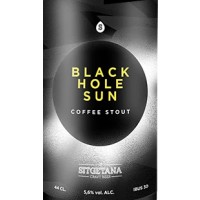 La Sitgetana BLACK HOLE SUN Coffee Stout - 12 unidades - La Sitgetana