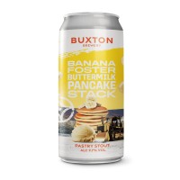 Buxton Brewery Banana Foster Buttermilk Pancake Stack 