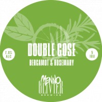 Menno Olivier Double Gose Bergamot & Rosemary 