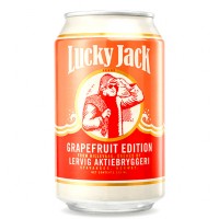 Lervig - Lucky Jack Grapefruit - American Pale Ale - 330ml Can - BeerCraft of Bath
