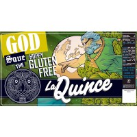 La Quince - God Save the Hopy Gluten Free - Pale Ale - Rubia - 5,9º - 330 ml - Madrid - Localbeer Barcelona