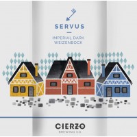 Cierzo Servus  Imperial Dark Weizenbock(Pack de 12 latas) - Cierzo Brewing