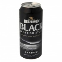 Cerveza Belhaven Black Scottish Stout negra lata 44 cl. - Carrefour España