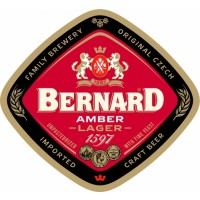 Bernard Amber Lager - Espuma de Bar