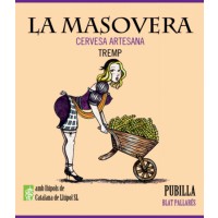 Pubilla - Cerveza artesana Weissbier - La Masovera 75 cl - La Masovera