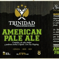 Trinidad American Pale Ale
																						 - 33 cl - La Botica de la Cerveza