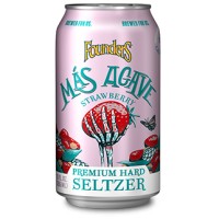Founders Más Agave Premium Hard Seltzer Strawberry