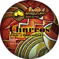 BASQUELAND - Churro con Chocolate - Imperial Stout x Botella 33cl - Clandestino