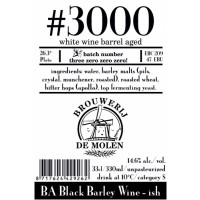 De Molen #3000 White Wine BA 
