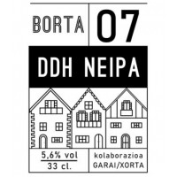 Garai / Xorta Borta 07 DDH NEIPA 