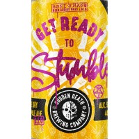 Sudden Death Brewing  Get Ready to Stumble DDH Pale Ale  440ml - Craft Beer Rockstars