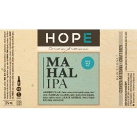 Cerveza MAHAL IPA (75cl - 7,2 % Alc.) - Hope