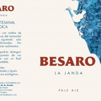 Cerveza Rubia Pale Ale ecológica Besaro La Janda - Club del Gourmet El Corte Inglés