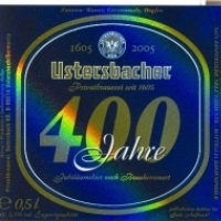 Ustersbacher Jubiläumsbier 400 Jahre