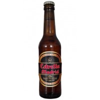Cerveza rubia ESTRELLA MADRID SUPER PREMIUM botella de 33 centilitros - Alcampo