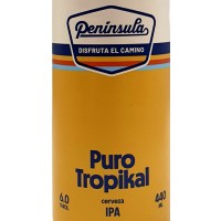 Península Puro Tropikal, 12 latas de 44 cl - Bigcrafters - Estrella Galicia
